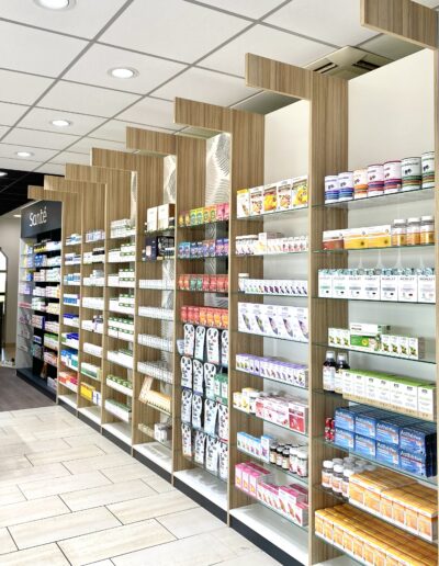 Merchandising pharmacie de Beauvoir-sur-Niort - Médecines naturelles